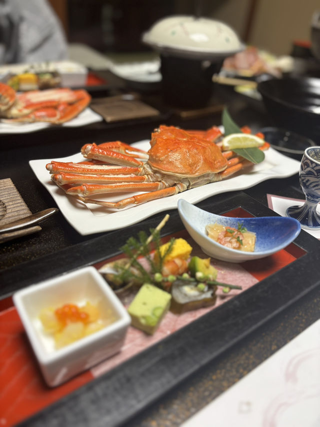 カニを食べたくて、皆生温泉へ❤️