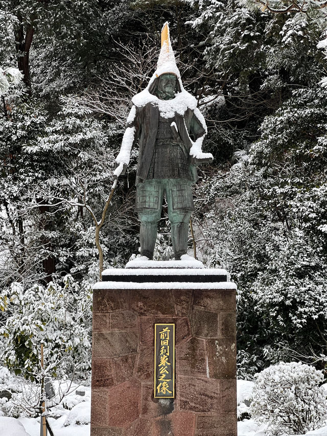 【金沢】雪景色のひがし茶屋街