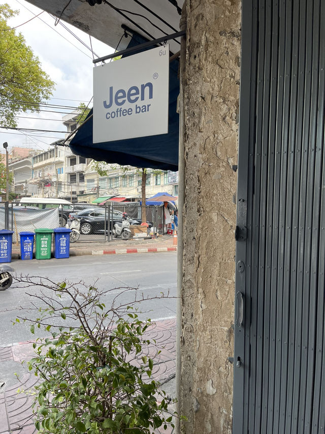 Jeen Coffee Bar (ร้านกาแฟเกร์ๆย่านเยาวราช)
