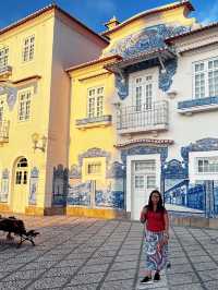 Aveiro Train Station in Portugal