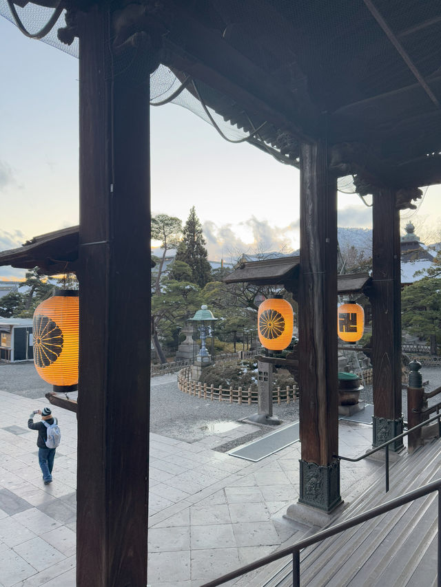 Spiritual Tranquility at Zenkoji Temple, Nagano