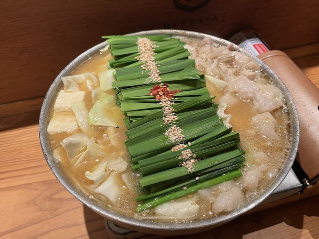 博多もつ鍋はココ🤍【博多もつ鍋 前田屋総本店】