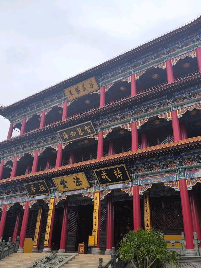 斗門金臺寺~值得一去的地方又可以居高臨下看湖景