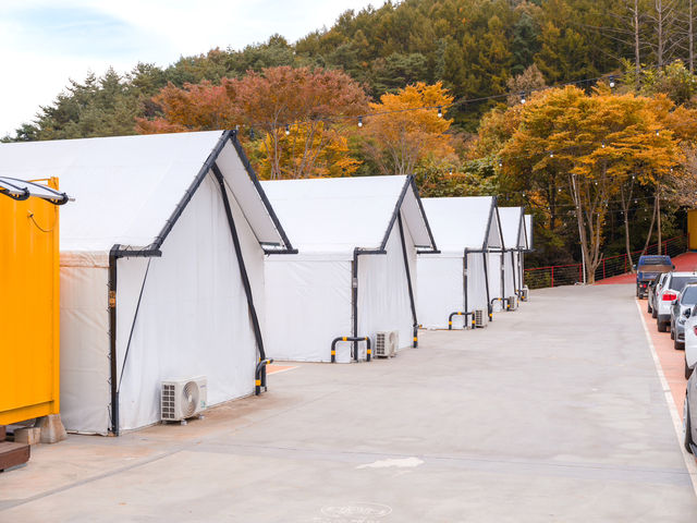 경남 산청 글램핑장 자쿠지가 있는 오스테이🏠