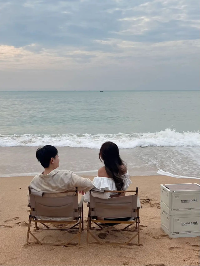 ไปนอนบ้านพักติดทะเล✨🏝️ แบบส่วนตัวที่สัตหีบ