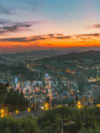 부산 여행 노을 야경맛집 황령산 코스는 필수🌆🧡
