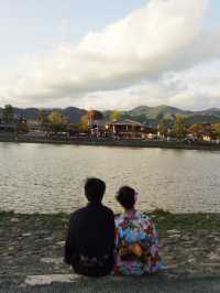 京都嵐山渡月橋—和服👘初體驗