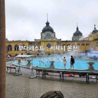부다페스트 1일차 오전 여행일정 : 세체니 온천
