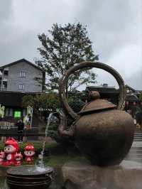觀光老街的磁器口古鎮