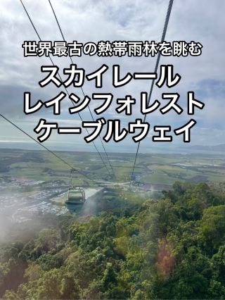 [Australia] Spectacular views you'll never see in Japan! Skyrail Rainforest Cableway