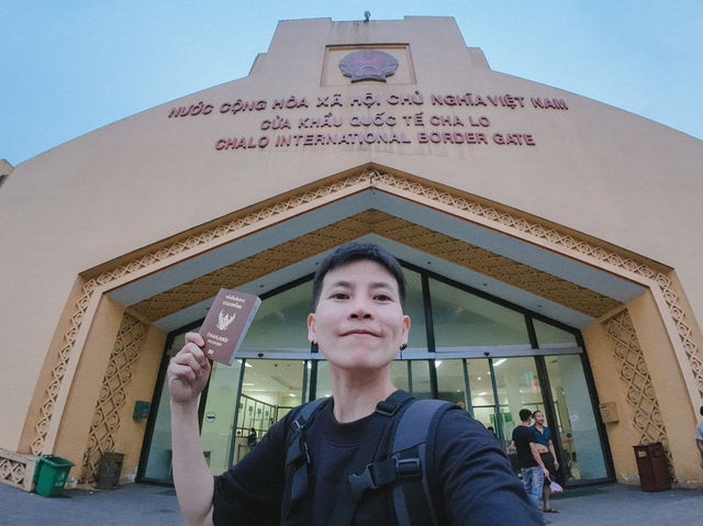 นั่งรถบัสข้ามประเทศจากฮานอยไปหนานหนิงประเทศจีน