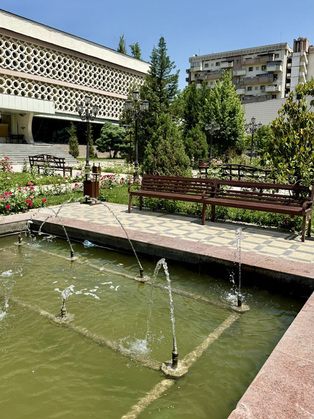 Spring Walks in Dushanbe – Memorial to Tajik Writers