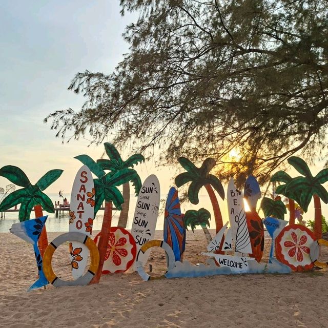 ชมพระอาทิตย์🌞ตกที่ Sunset sanato