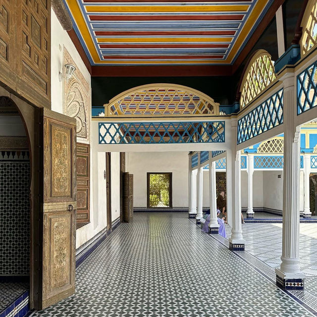 🏰✨ Bahia Palace, Marrakech: A Masterpiece of Moroccan Grandeur