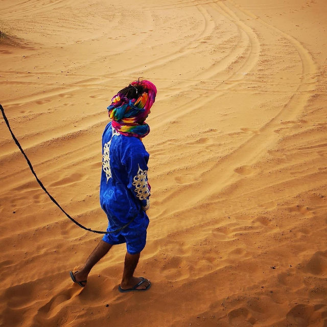 🐫🌅 Camel Trekking in the Sahara: A Magical Desert Adventure