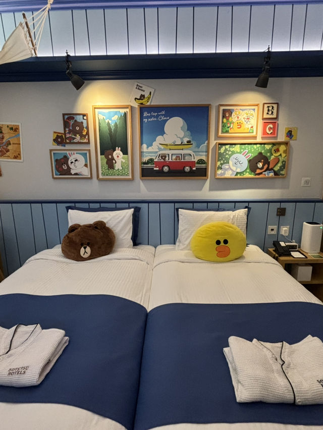 LINE FRIENDSの激かわホテル❤️韓国＊ソウル