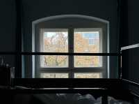 Exploring Berlin in vibey hostel