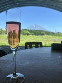 富士山の麓のワイナリー