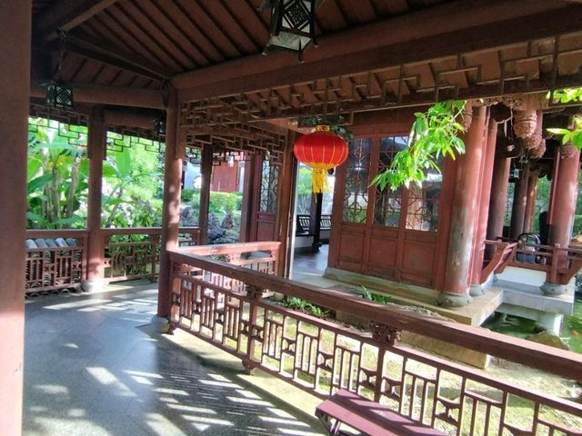 古色古香的庭園~福州園