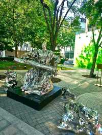 Blissful afternoon at Wangfujing Central Gardens