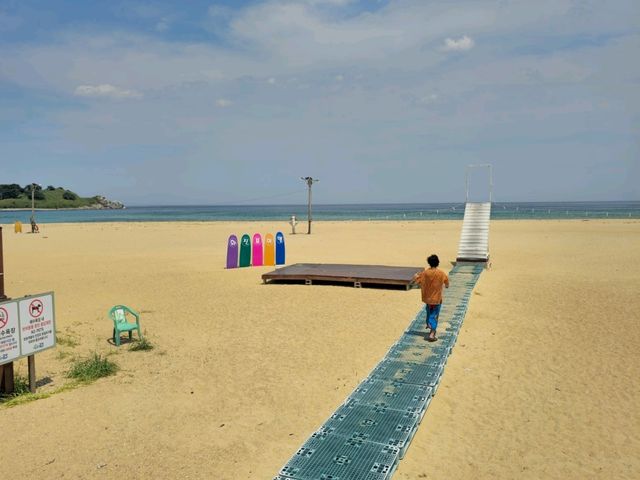 여름여행 한국 최북단의 고성 화진포 해수욕장