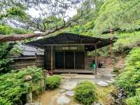 京都 | 友禪苑，紀念友禪染創始人誕辰300年的山水庭園