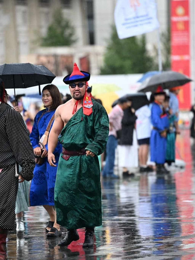 蒙古🇲🇳穿蒙古袍的蒙古人民族文化節