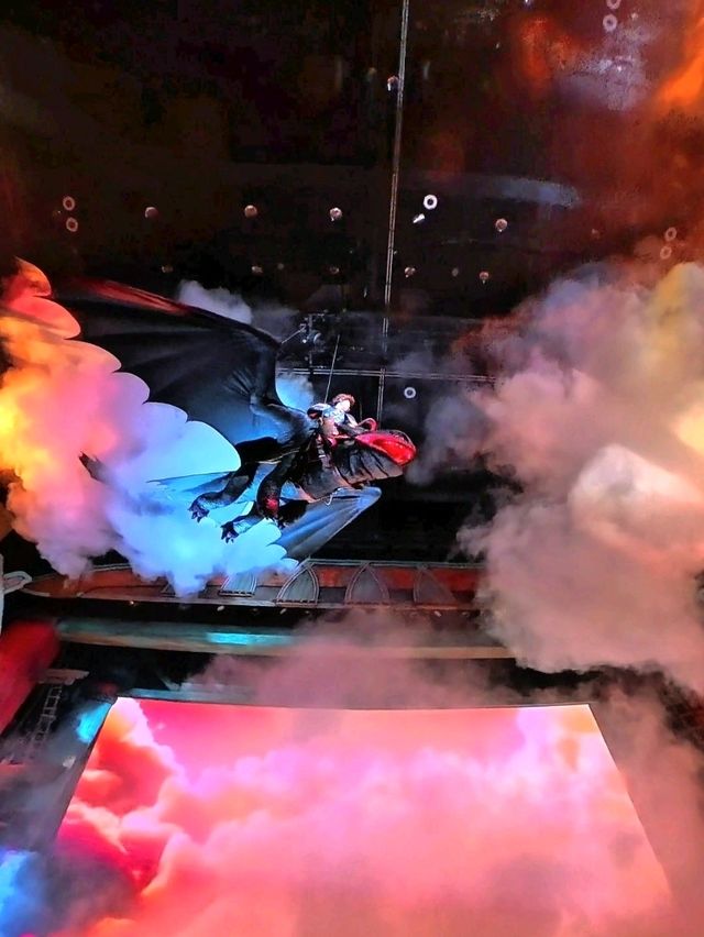 The stage show spectacle at the Majestic Theatre, Universal Studios Beijing