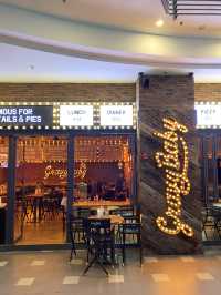 Lively gastropub in town