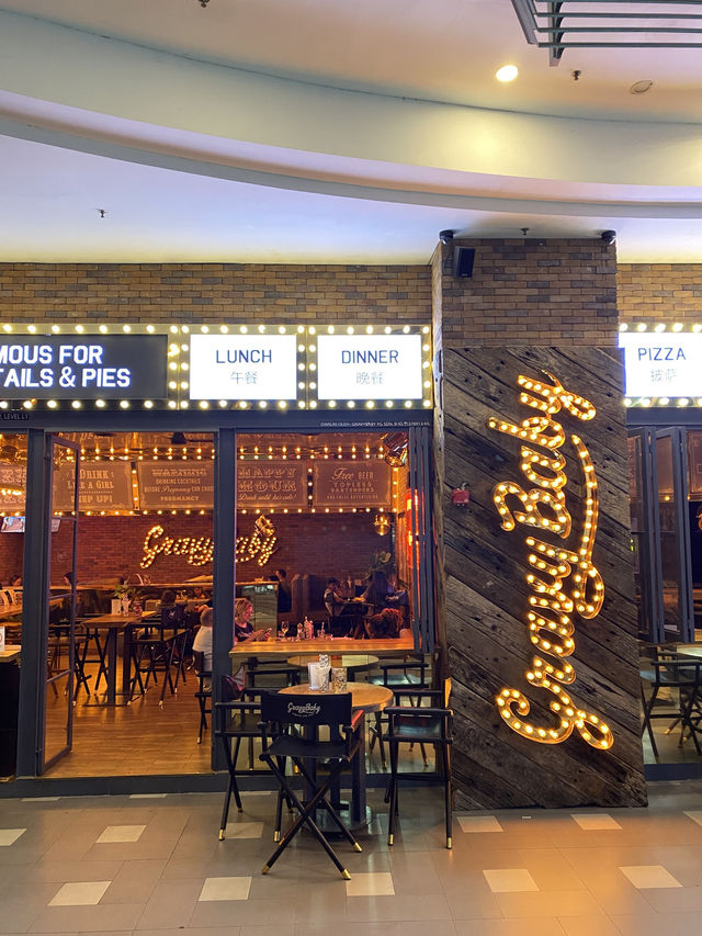 Lively gastropub in town