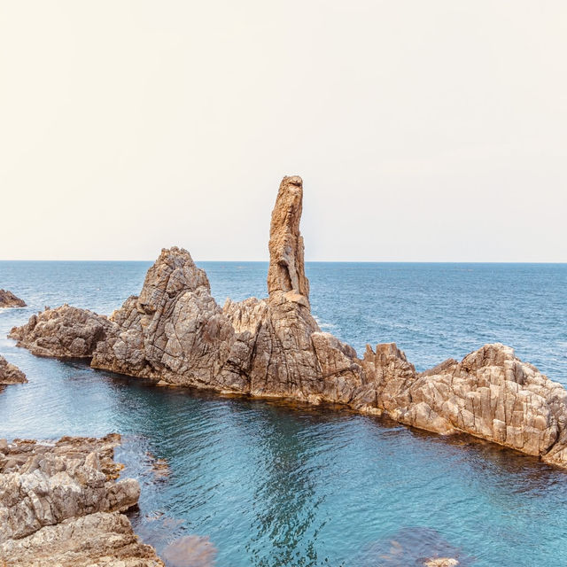 🌊 "Sea Caves & Dragon Legends: Hiking Samcheok’s Chogok Yonggul Coastal Trail