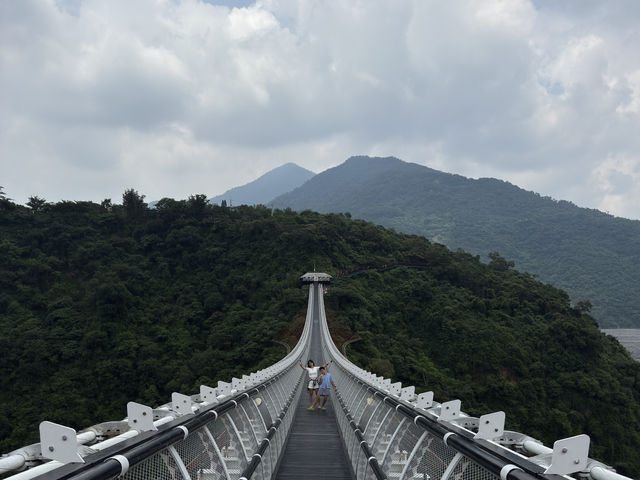 [屏東］大自然懷抱的山川琉璃吊橋