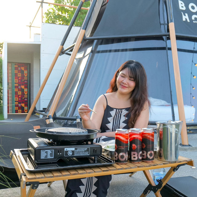 🏕️ที่พักสไตล์โบฮีเมียน BOHO STORY Pool Villa กาญฯ