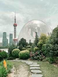 เที่ยว Shanghai มุม North Bund Green Land ต้องมี