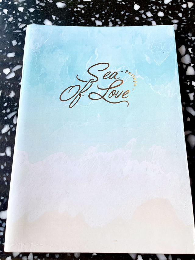 Sea of Love 💙🤍🏝️คาเฟ่ติดทะเลพัทยา-นาจอมเทียน