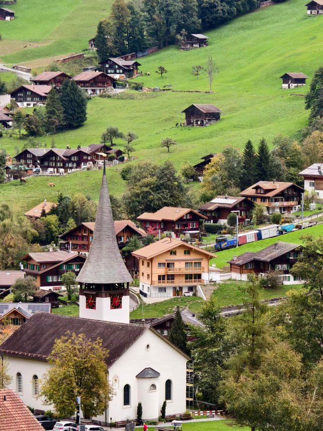 ⛪✨ Grindelwald Church – A Peaceful Icon in the Heart of the Swiss Alps ✨