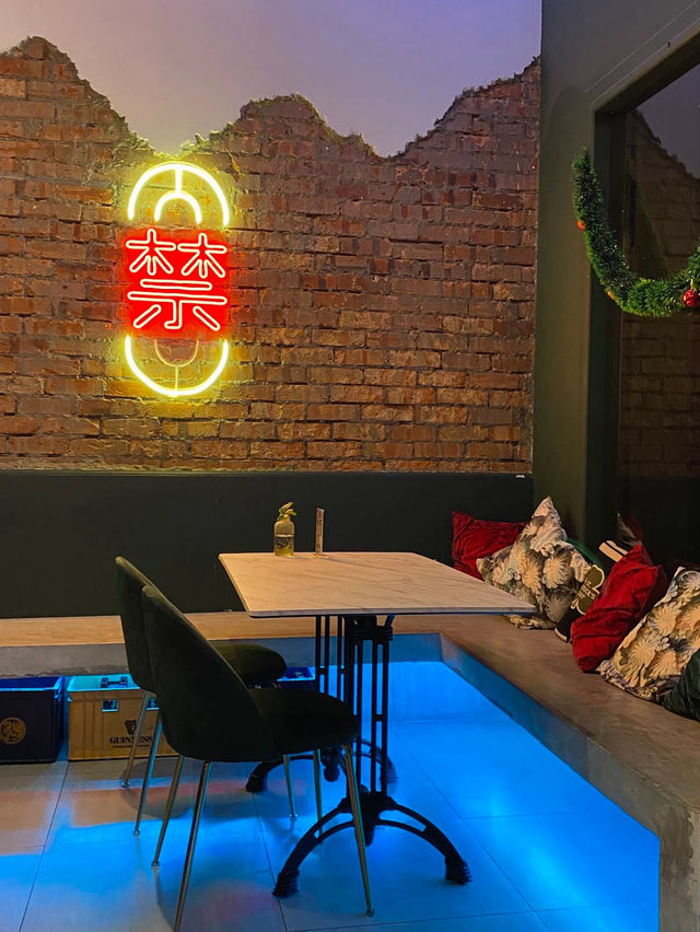 Neon Lit Fusion with Late Night Energy at Forebidden Cafe & Bar 