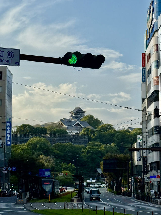 📍熊本一日漫遊提案｜城跡與鬧街的完美距離