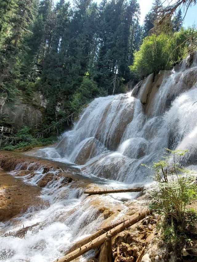 “Roar of Nature: Zhaga Waterfall, Sichuan”