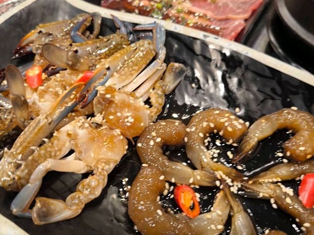 SHELL WE MEAT บุฟเฟ่ต์ปิ้งย่างเกาหลี