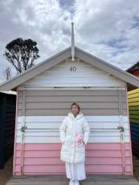 墨爾本打卡必訪|Brighton Bathing Boxes 彩色海邊小屋
