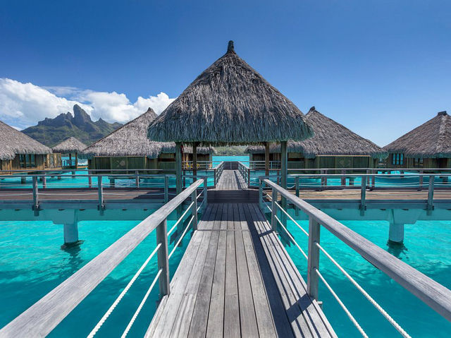 The St. Regis Bora Bora Resort - Gorgeous hotel..all needs anticipated 
