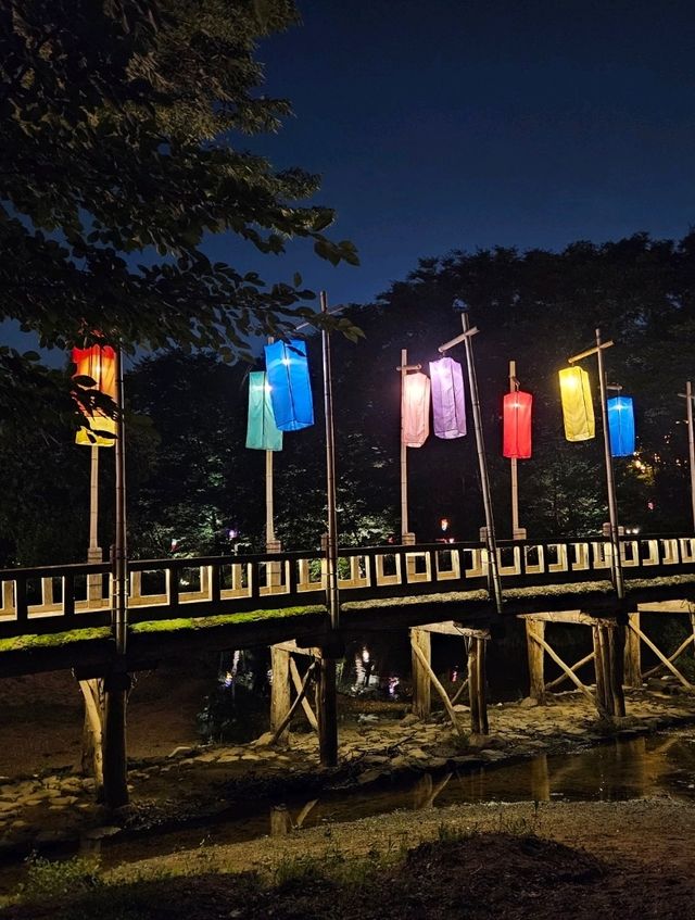 ✨ 한국민속촌 야간개장 전통 한옥 야경 산책코스