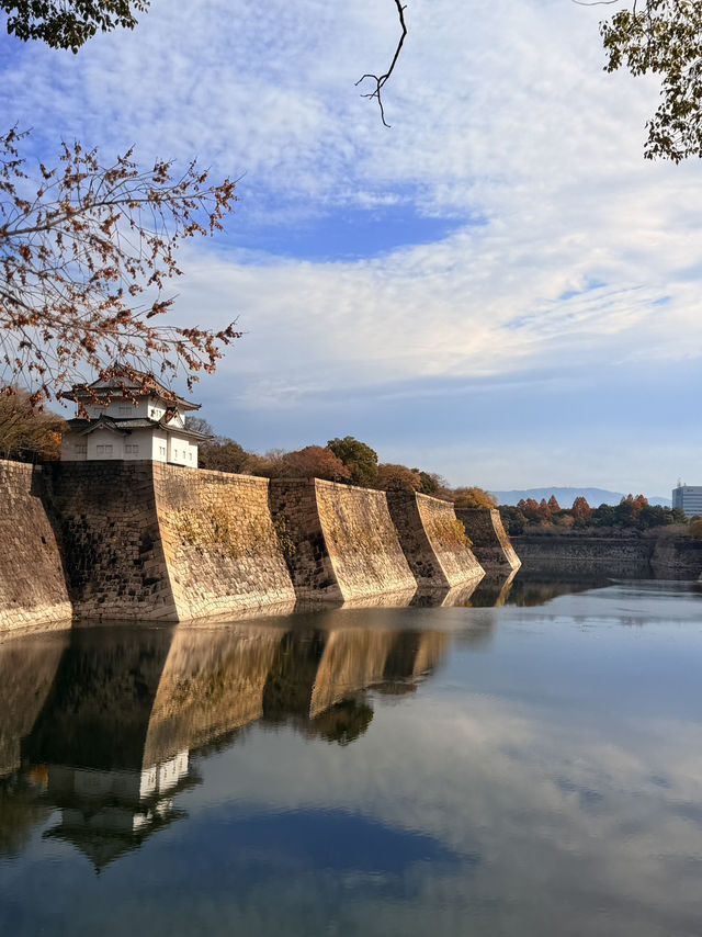 大阪｜連兩年造訪大阪城 看秋日銀杏與楓紅的別樣美感