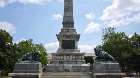 The Statue of Liberty on the Danube River - Ruse, Bulgaria — traveler post in Ruse