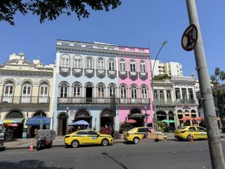 A Street Ramble Under Rio's Blue Sky.
