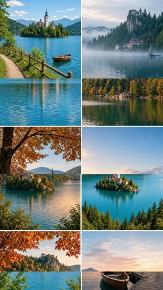 A Fairytale View at Lake Bled