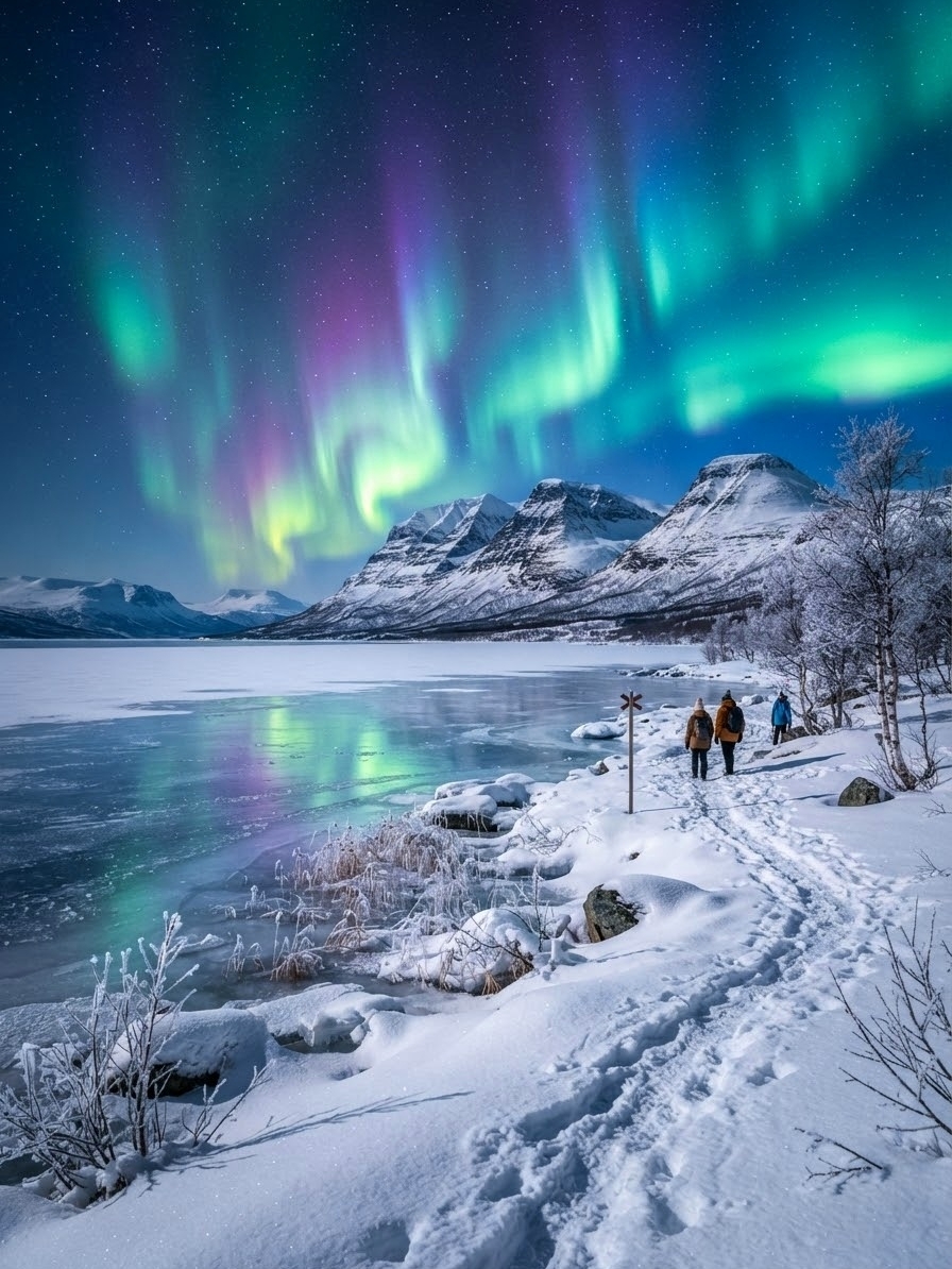 Abisko, Sweden: A Premier Aurora Viewing Destination with a 70% Clear-Sky Rate