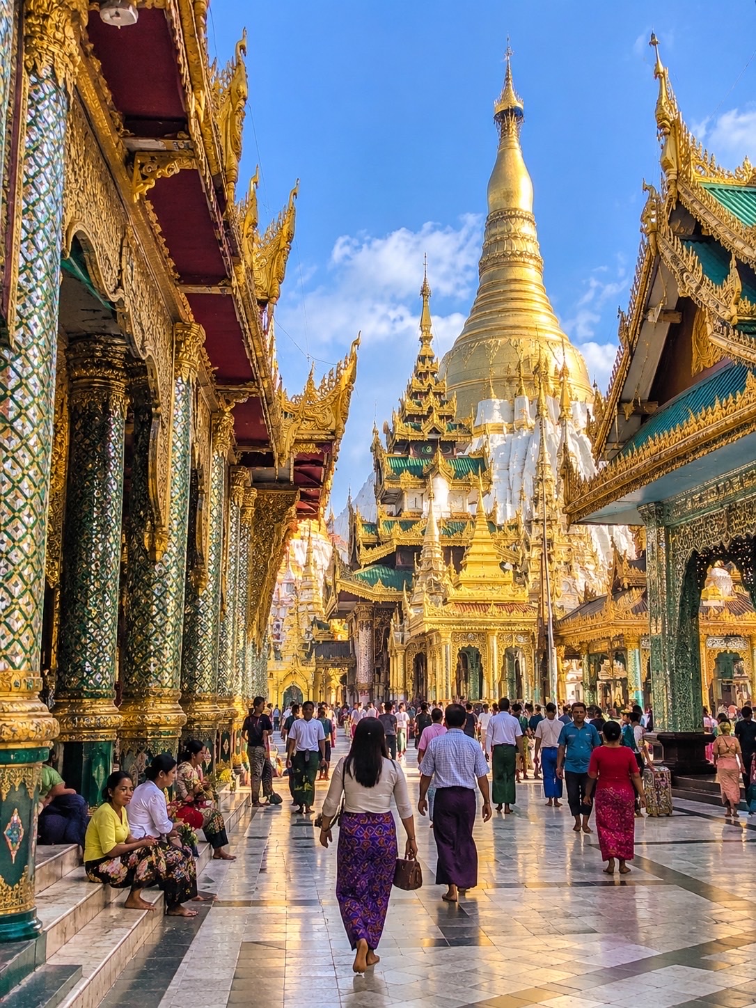 🇲🇲 Yangon, the enchanting city of Myanmar.