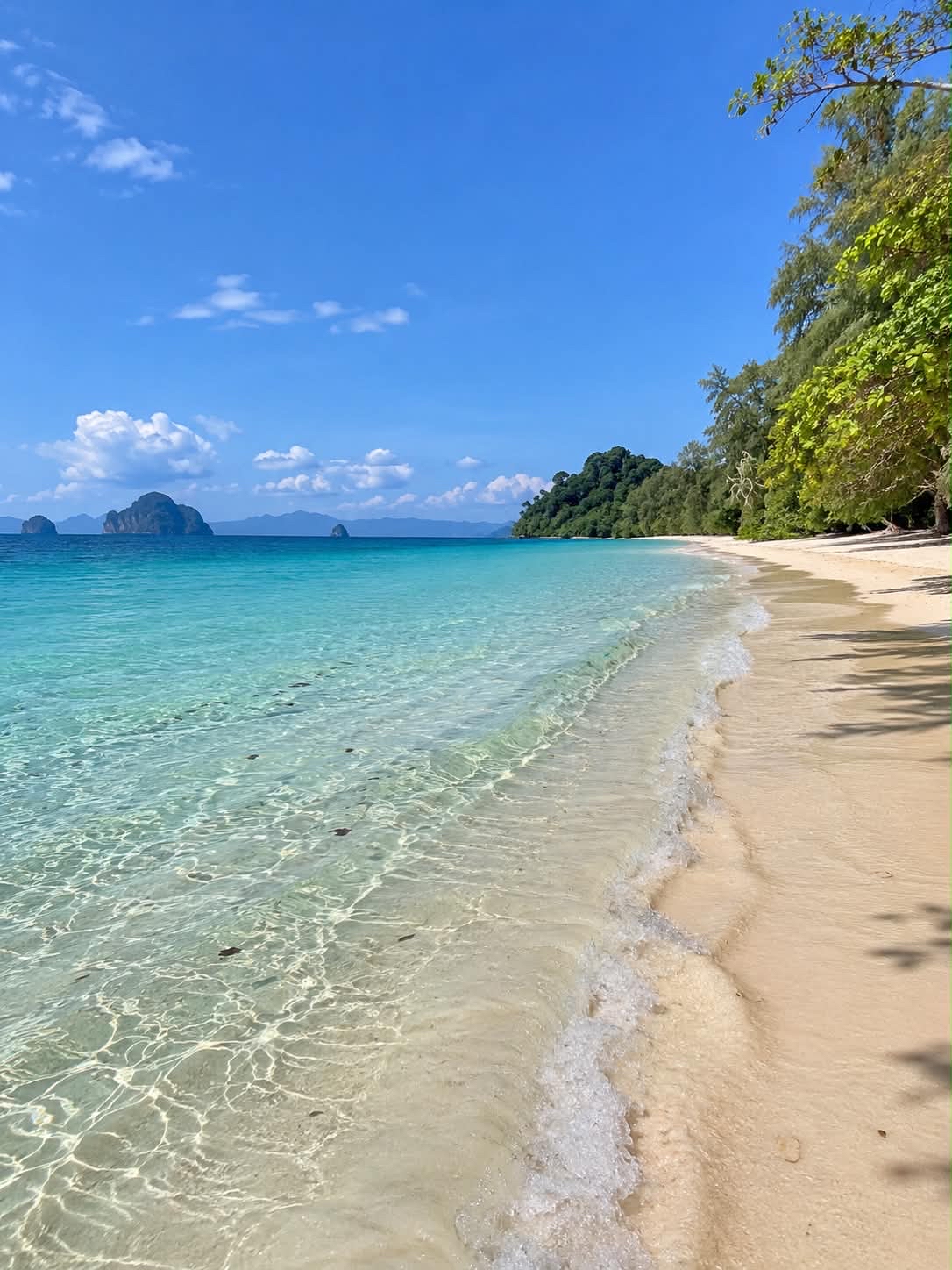 Experience Crystal Clear Waters and White Sandy Beaches at Koh Kradan, Trang.